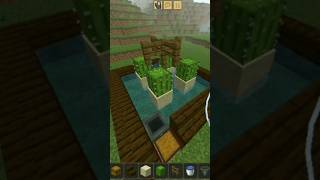 Cactus farm for bigginer minecraft gaming buildhacks shorts trending [upl. by Xyno793]