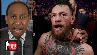 Conor McGregor being fined less than Khabib Nurmagomedov is bogus  Stephen A Smith Show [upl. by Nysila]