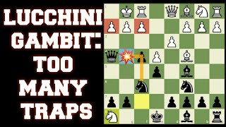 LUCCHINI GAMBIT Epic Gambit of a Rook  Chess Opening Traps and Tricks [upl. by Chancellor]