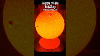 3D Printed Sun Night Lamp 3dprinting stl sun nightlamp lamp [upl. by Catharine]