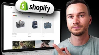 How to Create a Shopify Website 2024  eCommerce Website Tutorial [upl. by Milford831]