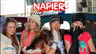 NAPIER NEW ZEALAND 🇳🇿 Art Deco Capital of the World Top Things To See amp Do  197 Countries 3 Kids [upl. by Hniv581]