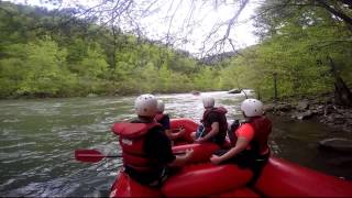 Whitewater rafting the Ocoee River wBig Frog [upl. by Turnbull]