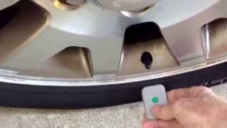 F150 tire sensor relearn procedure using TPMS tool [upl. by Arimihc]