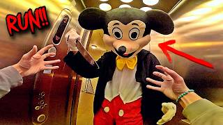 KILLER MICKEY MOUSE REAL LIFE ESCAPE HORROR POV [upl. by Naugal]