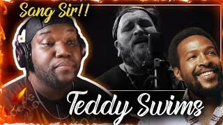 Teddy Swims  Whats Going On Marvin Gaye Cover  Reaction [upl. by Chud491]