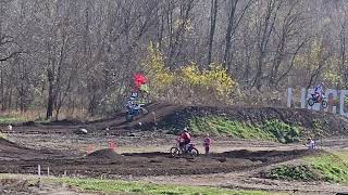 Final Round Mid America Series College Boy Moto 1 13th place Lincoln Trail MX [upl. by Eedna]