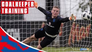 World Cup Preparations  Extended Goalkeeper Training  World Cup 2018 [upl. by Ardisi]