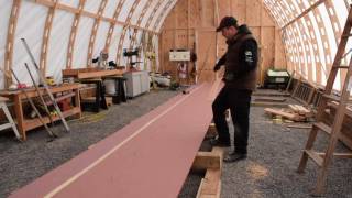 Lofting a wooden boat keel Episode 2 Sea Dreamer Project [upl. by Yael291]