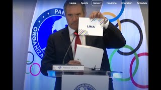 Elección de sede Panamericanos 2027 [upl. by Nicholson181]