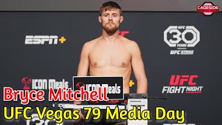 Bryce Mitchell Says Hes UFCs Cash Cow Doesnt Count Topuria Loss  UFC Vegas 79 [upl. by Aeiram]