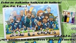 Inazuma Eleven Saikyou de Saikou Inazuma All Stars Sub español y Romaji [upl. by Merchant]