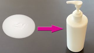 How To Turn a Bar of Soap into Liquid Soap [upl. by Rickart]