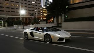 First Look 2013 Lamborghini Aventador LP7004 Roadster [upl. by Iain]