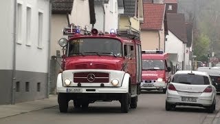 Jugendfeuerwehr Übung des Bezirk 4 in MühltalTraisa Anfahrt der Feuerwehr  Löschangriff [upl. by Lednyk]