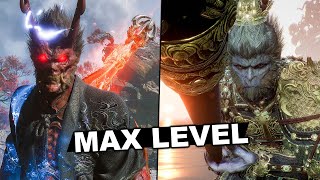 Black Myth Wukong  MAX LEVEL 342 Vs Bosses NG Gameplay NO DAMAGE [upl. by Gilliette]