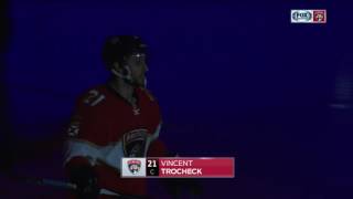 Florida Panthers opening night player intros [upl. by Ruyam152]