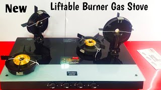 Prestige Svachh Duo GTSD 04 L Toughened Glass with Liftable 4 Burners Gas Stove Unboxing  Svachh [upl. by Anaeg]