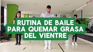 RUTINA DE BAILE PARA QUEMAR GRASA DEL VIENTRE 🕺💃 [upl. by Bradlee]