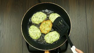 Je prépare les galettes de courgettes râpées seulement d’après cette recette   SavoureuxTV [upl. by Eninnej]