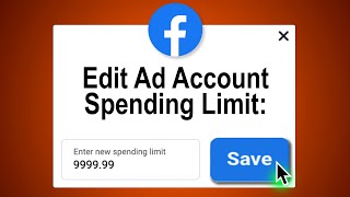 How to Edit the Facebook Ad Account Spending Limit 2023 [upl. by Sclar]