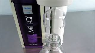 Millipore Milli Q Gradient A10 Water Purification System [upl. by Yaras]