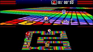 Super Mario Kart Hack Limited 3  in HD 169  SNES  bsnes [upl. by Stevana]