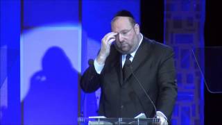 Shlomo Rechnitz Speech Eagle and Badge Gala 2013 [upl. by Hailee477]