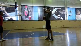 Nikolay Rogozhkin 17 years old height 220 basketball [upl. by Housen716]