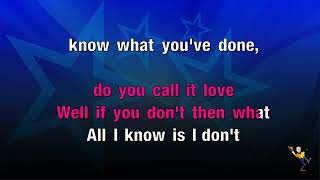 Thinkin About You  Trisha Yearwood KARAOKE [upl. by Tarah]