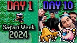 I Spent Over 10 Days Hunting for Shiny Pokemon in the Safari Zone  Safari Week 2024 Compilation [upl. by Daphene]