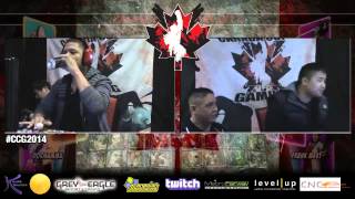 Canada Cup 2014 UMVC3 Grand Finals Filipino Champ vs CCG BeeBall [upl. by Yra734]