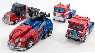 Transformers WFC Legacy Siege Earthrise Optimus Prime Vehicles Car Robot Toys [upl. by Guenzi872]