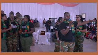 Defence and Security choir Mukasungane Zambia Bwino [upl. by Uzial]