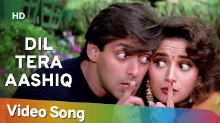 Dil Tera Aashiq  Dil Tera Aashiq 1993  Salman Khan  Madhuri Dixit Kumar Sanu Alka Yagnik [upl. by Ailhat]