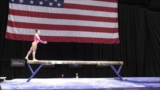 Alexandra Raisman USA Potential Beam DScore 202224 Code [upl. by Lyon]