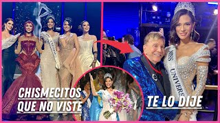 CHISMECITOS QUE NO VISTE EN EL MISS UNIVERSO 2023 [upl. by Handbook770]