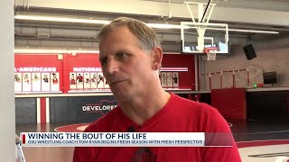 Ohio State wrestling coach battling back after accident [upl. by Assyla]