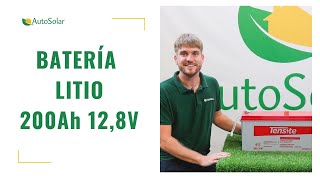 Batería Litio 200Ah Tensite 128V AutoSolar [upl. by Ttocs]