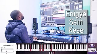 Enigye Sem Kese  Ghanaian Christian Music  Piano  Reharmonized [upl. by Lessirg]