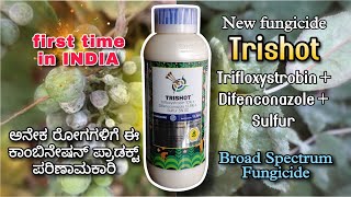 Trishot Fungicide  Tricolour  Sudarshan Farm Chemicals  Broad spectrum  Complete details [upl. by Etezzil]