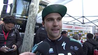 Maximilian Schachmann  Postrace interview  Stage 5  Volta a Catalunya 2019 [upl. by Hgielrahc]