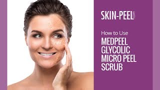 MedPeel Glycolic Micro Peel Scrub [upl. by Lenhard]