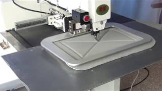 Automatic Leather Pattern Sewing Machine [upl. by Austina]