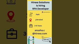 RPA Job Openings  Apply Now uipathcommunity uipathrpa uipathdeveloper uipathtraining rpajobs [upl. by Sachiko]