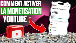 Comment Activer la Monétisation sur YouTube avec le Programme Partenaire Étape par Étape [upl. by Elatnahc]