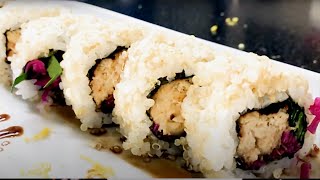 🥬​ SUSHI VEGETARIANO y VEGANO  saludable sushi vegano [upl. by Bonny]