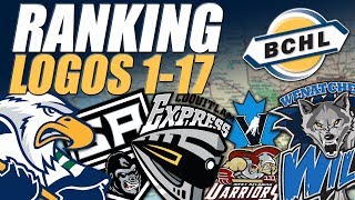 BCHL Logos Ranked 117 [upl. by Bremble]