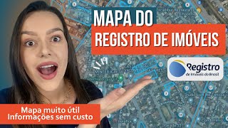 Como acessar o MAPA DO REGISTRO DE IMÓVEIS [upl. by Einnaj920]