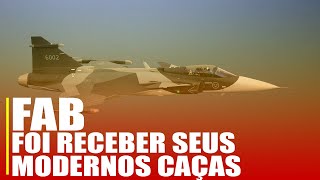 CHEGOU A HORA  FAB foi receber o caça mais moderno do mundo Brasil [upl. by Tomasz345]